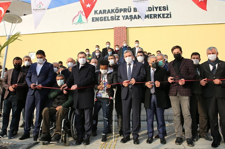Karaköprü’de Engelsiz Yaşam Merkezi Hizmete Açıldı Karaköprü’de Engelsiz Yaşam Merkezi Hizmete Açıldı