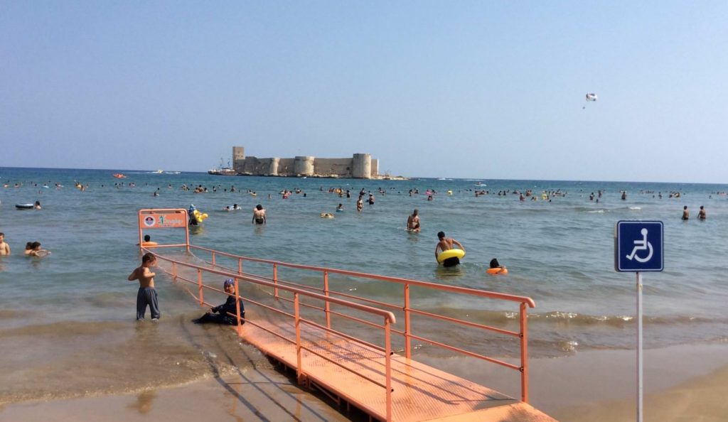 Erişilebilir Kızkalesi Halk Plajı Mavi Bayrak Aldı