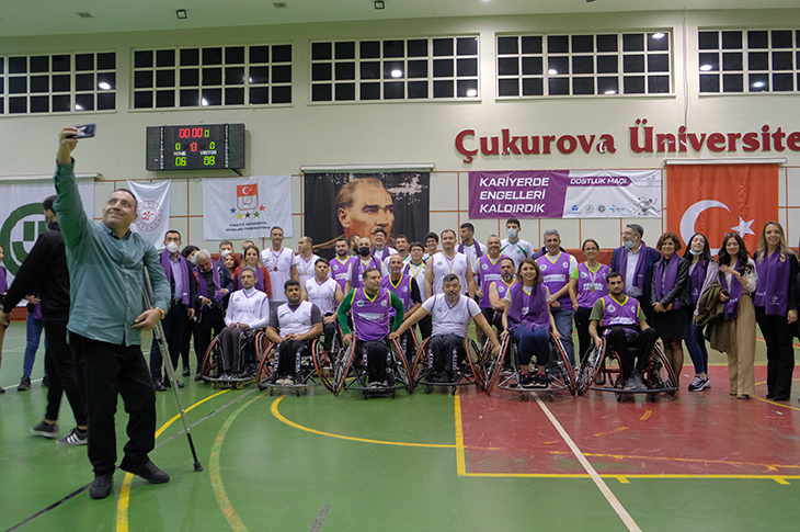 TEMSA Adana Engelliler Basketbol Takımı ile ‘Farkındalık Maçı’nda Buluştu