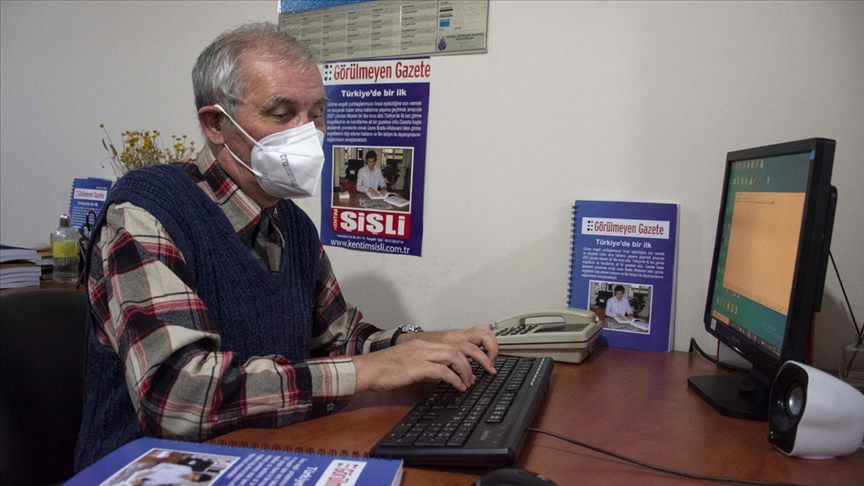 Görme Engelli Gazeteci Mesleğiyle Engellilerin Sesi Oluyor Görme Engelli Gazeteci Mesleğiyle Engellilerin Sesi Oluyor