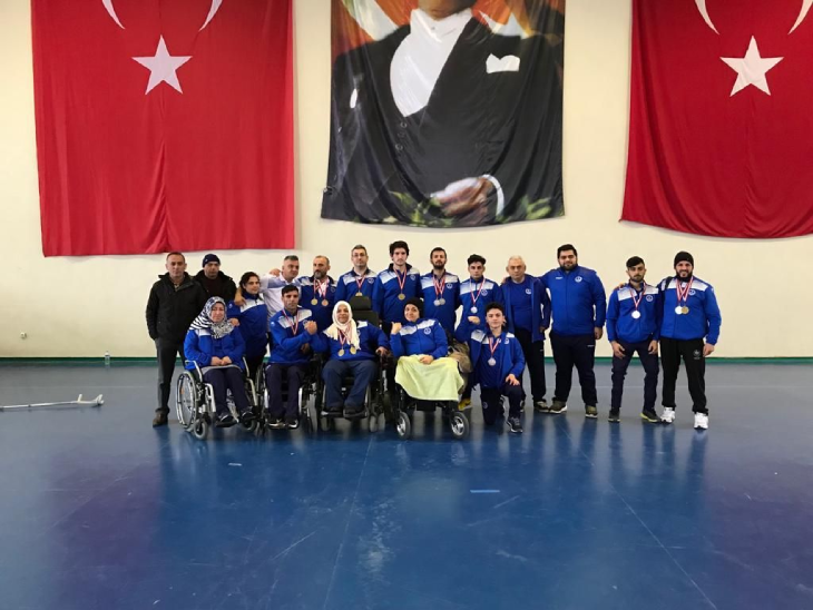 Kocaeli Büyükşehir Kağıtspor Bilek Güreşi Şampiyonasında İkinci Oldu