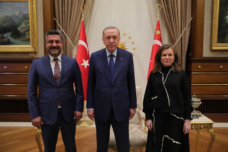 Cumhurbaşkanı Recep Tayyip Erdoğan Başkan Ergezen’i Kabul Etti