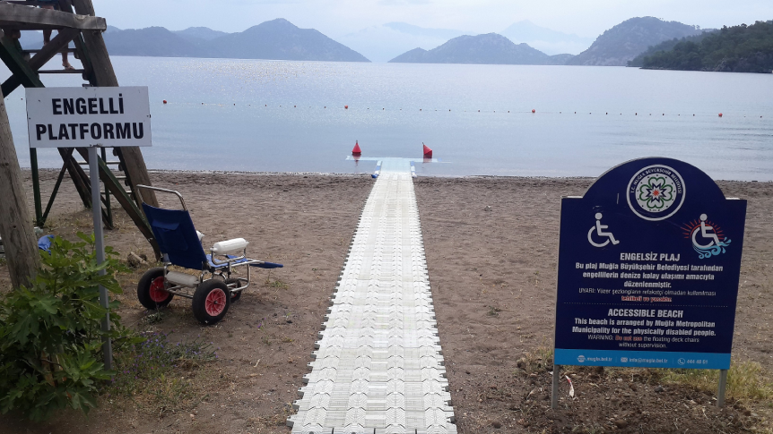 Muğla’da Engelsiz Turizm İçin Plaj Sayısı 20’ye Çıkıyor Muğla’da Engelsiz Turizm İçin Plaj Sayısı 20’ye Çıkıyor
