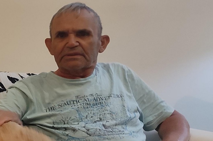 Kaybolan 75 yaşındaki alzheimer hastası Hasan Barış, son resmi ile objektife yansıyor.