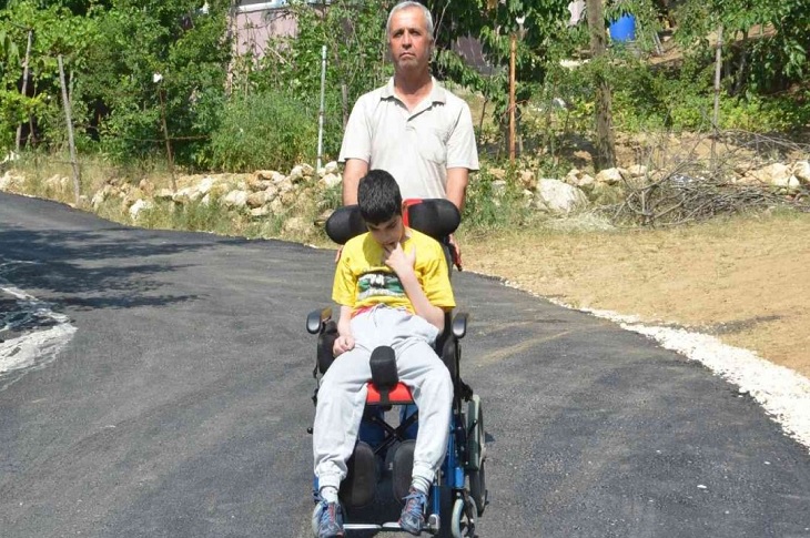 Mersin’de Engelli Kerem, Artık Rahat Gezebiliyor