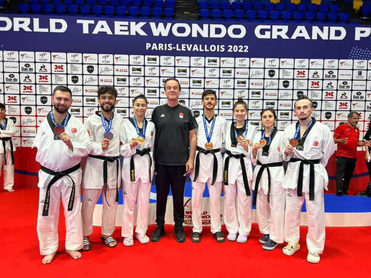 Para Taekwondo Grand Prix Turnuvasında 7 Madalya Kazandık