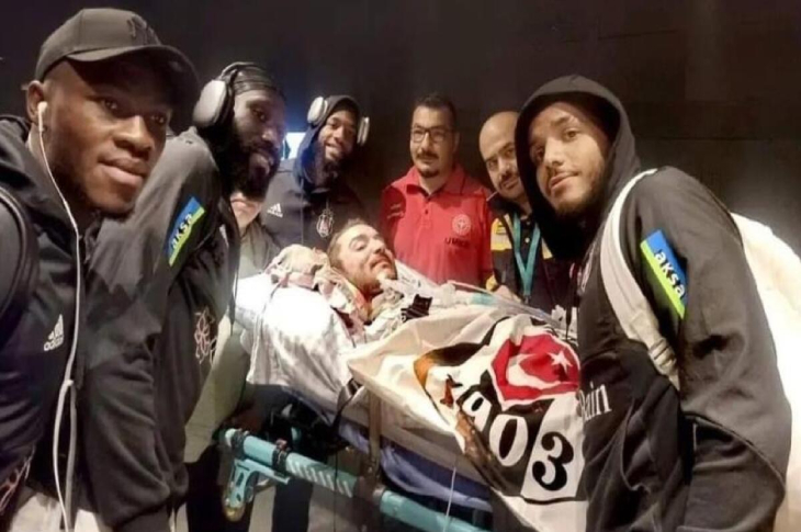 DMD Hastası Cavir Haddur Beşiktaşlı Futbolcularla Buluştu