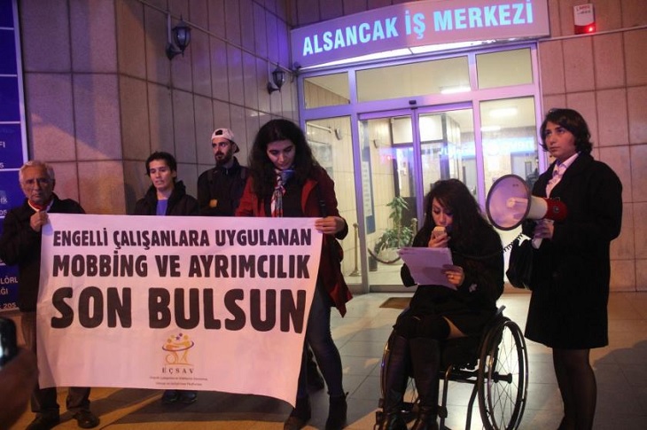 İZBB’deki Engelli Çalışanlara Yönelik Mobbinge Tepki Gösterildi