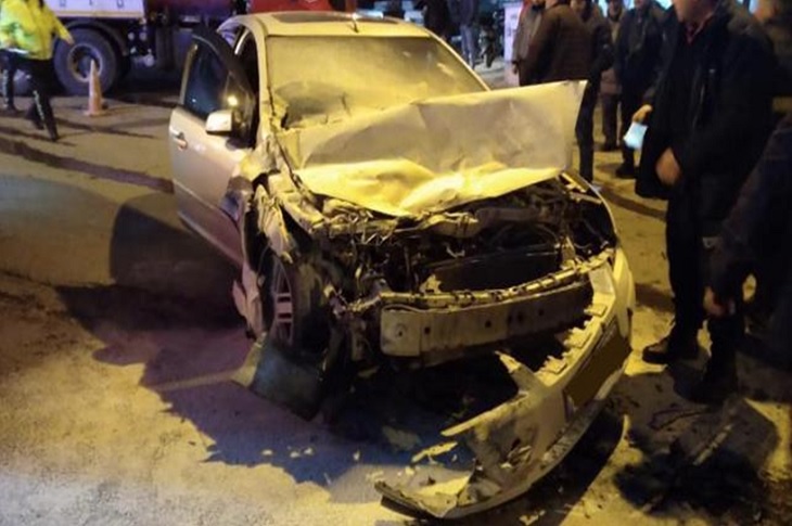Edirne’de Yaşanan Zincirleme Kazada 1 Kişi Yaralandı