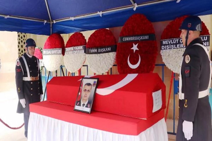 Şehit Karakol Komutanı, Antalya’da Son Yolculuğunu Uğurlandı