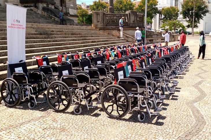 TİKA, Mozambik’teki Engelli Bireylere Destekte Bulundu