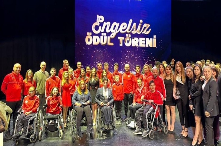 Türkiye’de İlk Kez Düzenlenen Engelli Sporcu Ödülleri Sahiplerini Buldu