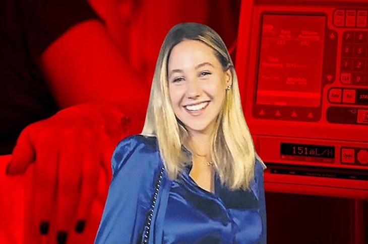 Haberi temsilen, olayın mağduru Sena'ya ait bir resim objektife yansıyor.