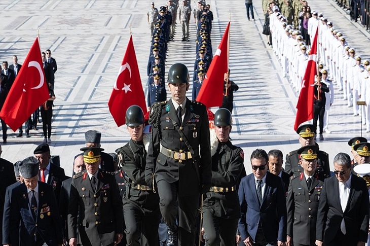 Gaziler Günü’nde, Türkiye Muharip Gaziler Derneği’nden Anıtkabir Ziyareti