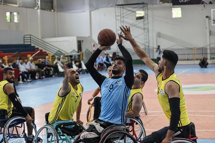 Gazze’de Tekerlekli Sandalye Basketbol Ligi Başladı