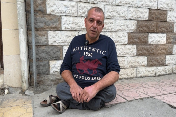 Yürüme engelli Süleyman Onat.