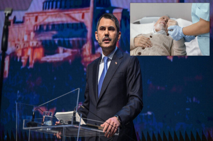 İstanbul Büyükşehir Belediyesi Başkan adayı Murat Kurum konuşma yapıyor.