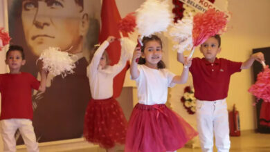 ANTALYA Büyükşehir Belediyesi Özel Eğitim ve Rehabilitasyon Merkezi öğrencileri dans gösteri performansı sergiliyor.