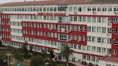 Denizli Devlet Hastanesi hizmet binası.