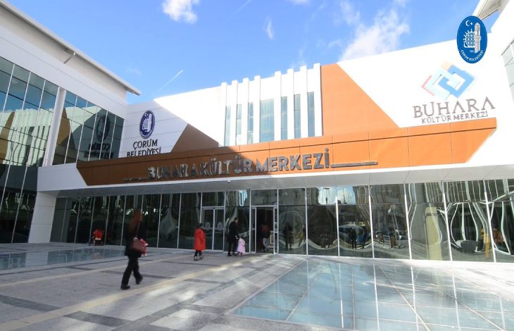 Çorum Belediyesi Buhara Kültür Merkezi hizmet binası.