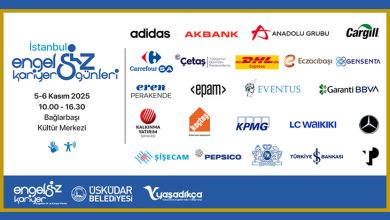 Engelsiz Kariyer Günlerİ'ne katılan firmaların logolarının olduğu görsel.