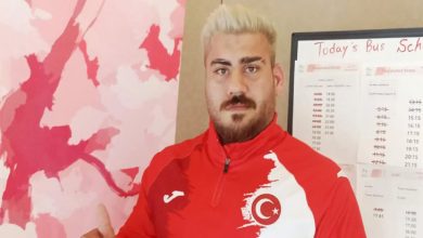 Milli Atlet Muhammet Atıcı.