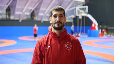 Milli güreşçi Kadir Kuş.