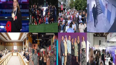 Farklı anlardan oluşan bir kolaj: spor başarısı, toplu fotoğraflar, yürüyüş ve etkinlik kalabalıkları, toplantılar ve gündelik hayat sahneleri yan yana. Engelli bireylerin görünür olduğu bu kareler, mücadelenin, dayanışmanın ve kamusal alanda söz almanın ortak hikâyesini yansıtıyor.