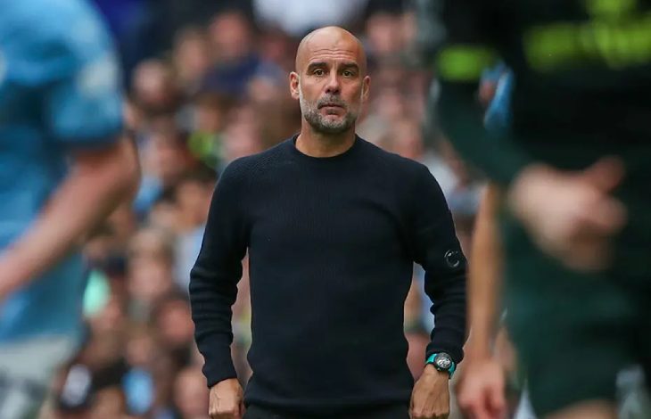 Teknik Direktör Pep Guardiola.