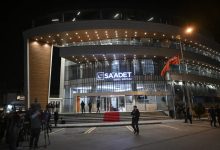Saadet Partisi parti genel merkezi.